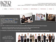 Tablet Screenshot of boydtaylor.com